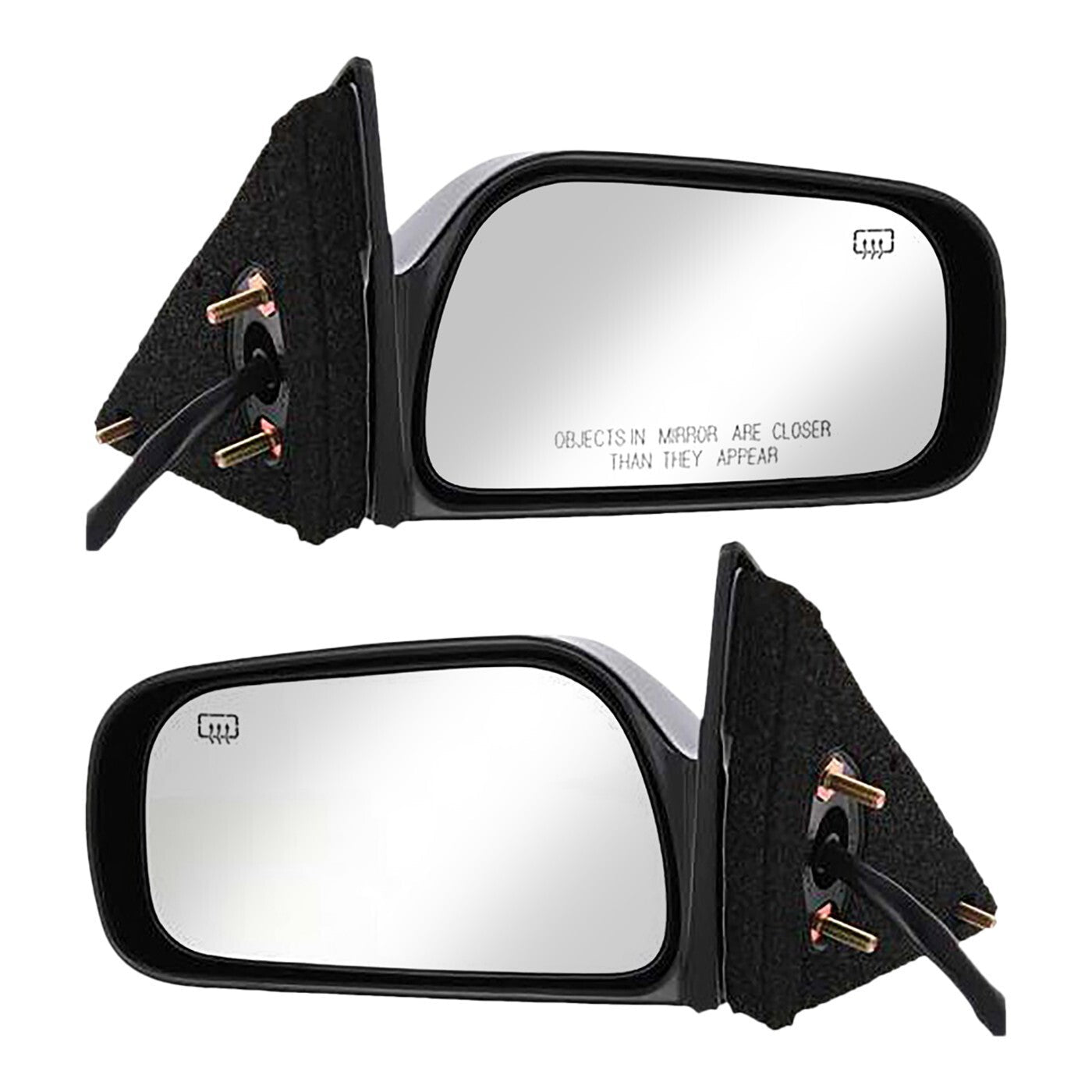 Power Mirror Set For 1997-01 Toyota Camry XLE USA Built LH & RH Heated Paintable