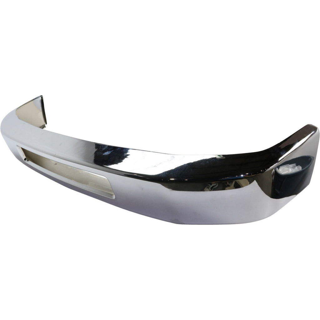 Front Bumper For 2008-2014 Ford E-150 Fits E-250 Fits E-350 Super Duty Chrome