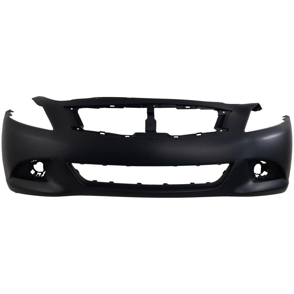 Front Bumper Cover For 2010-2013 Infiniti G37 Sedan 11-12 G25 Primed