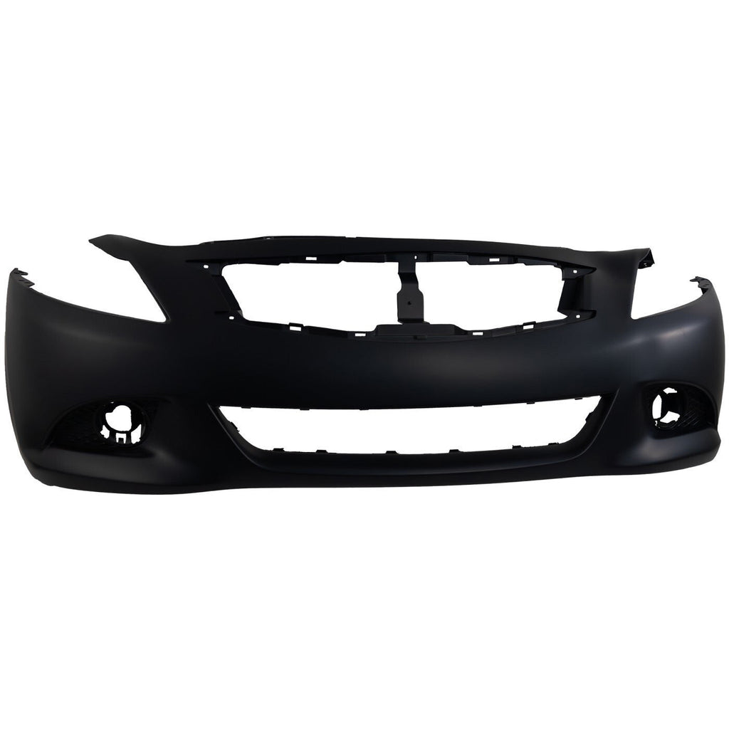 Front Bumper Cover For 2010-2013 Infiniti G37 Sedan 11-12 G25 Primed