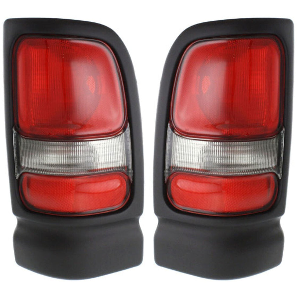 Tail Light Set For 1994-2001 Dodge Ram 1500 Driver and Passenger Side