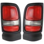 Tail Light Set For 1994-2001 Dodge Ram 1500 Driver and Passenger Side