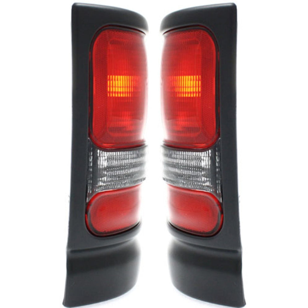 Tail Light Set For 1994-2001 Dodge Ram 1500 Driver and Passenger Side