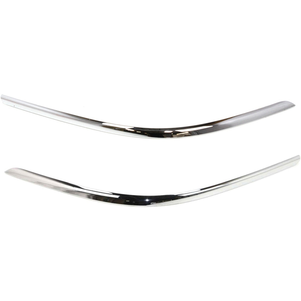 Bumper Trim Set For 2003-2011 Lincoln Town Car Front Driver and Passenger Side