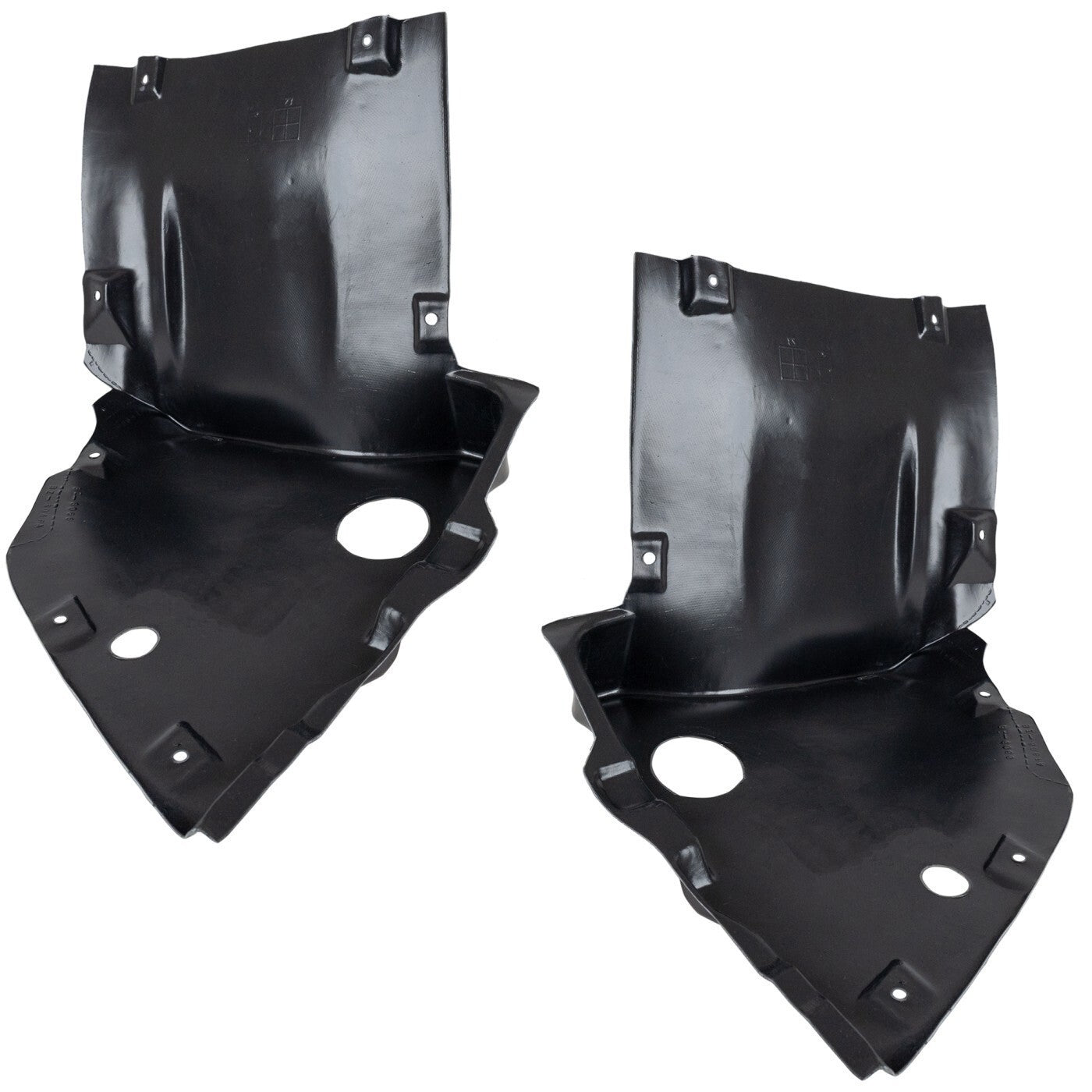 Splash Shield For 2006-2009 Mercedes Benz CLK350 Front Left & Right Set of 2