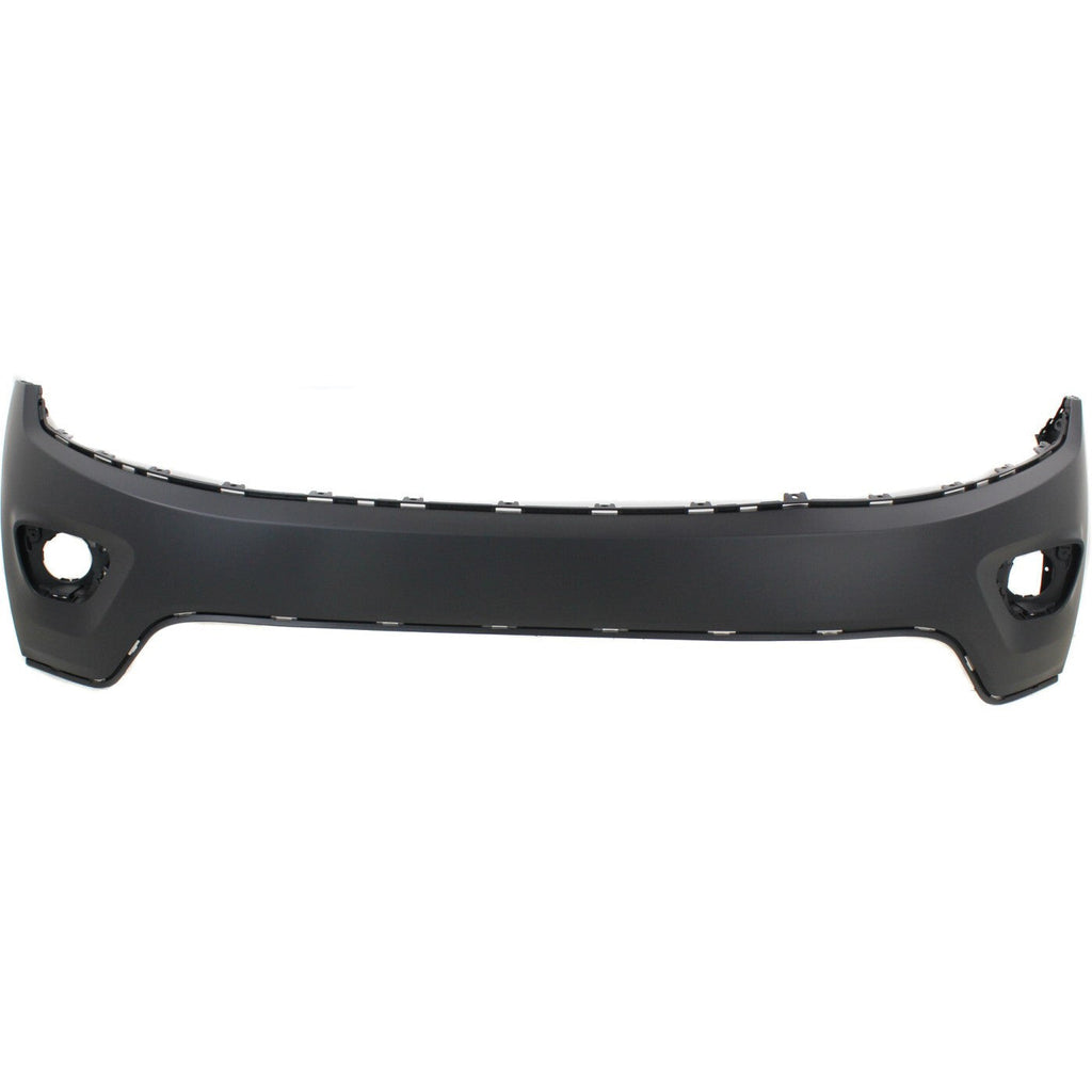 Bumper Cover For 2014-2016 Jeep Grand Cherokee Front Upper Plastic Primed