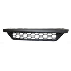 Bumper Grille For 2015-2017 Honda Fit Textured Gray Plastic Front HO1036121
