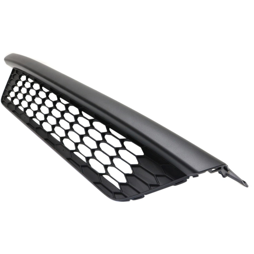 Bumper Grille For 2015-2017 Honda Fit Textured Gray Plastic Front HO1036121