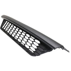 Bumper Grille For 2015-2017 Honda Fit Textured Gray Plastic Front HO1036121