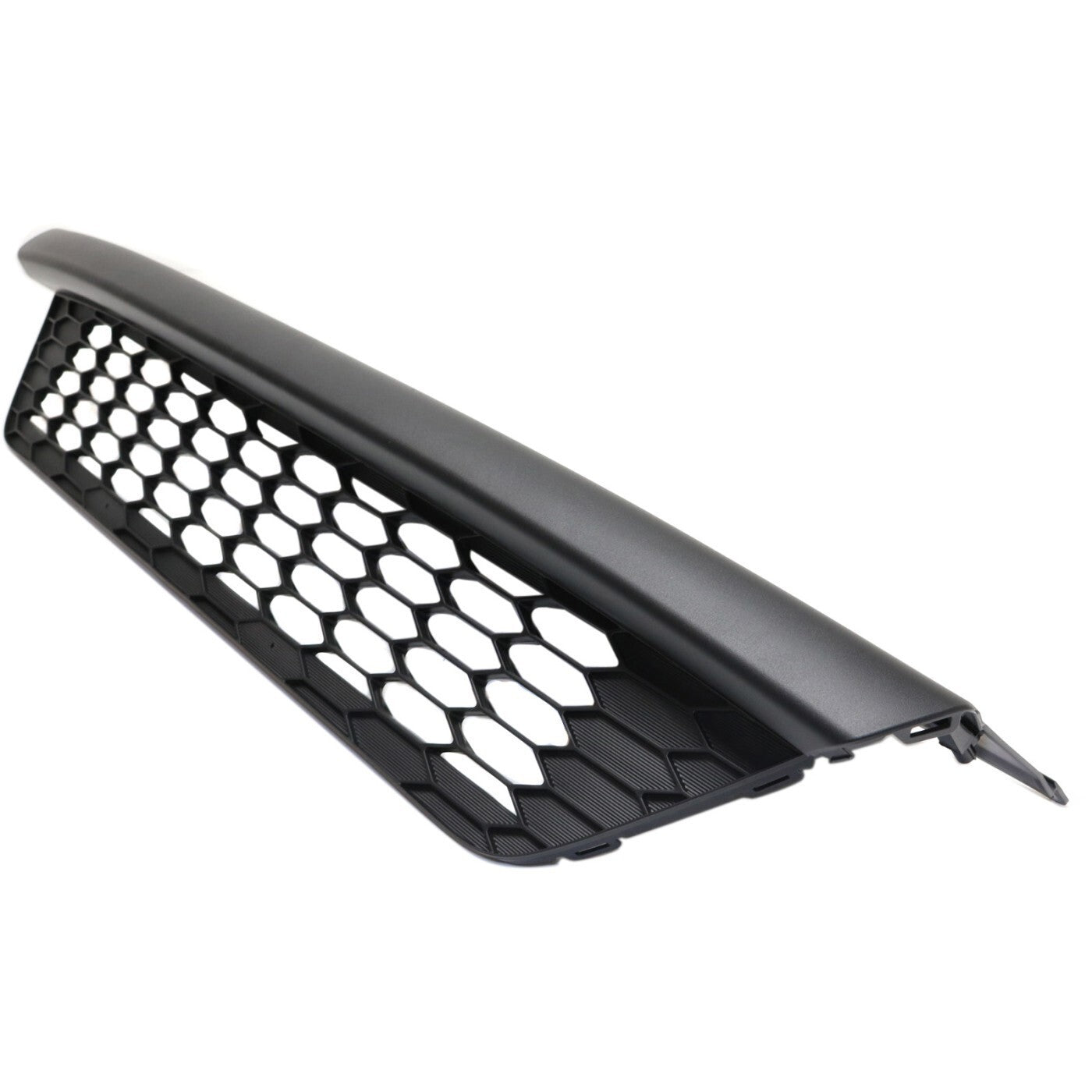 Bumper Grille For 2015-2017 Honda Fit Textured Gray Plastic Front HO1036121
