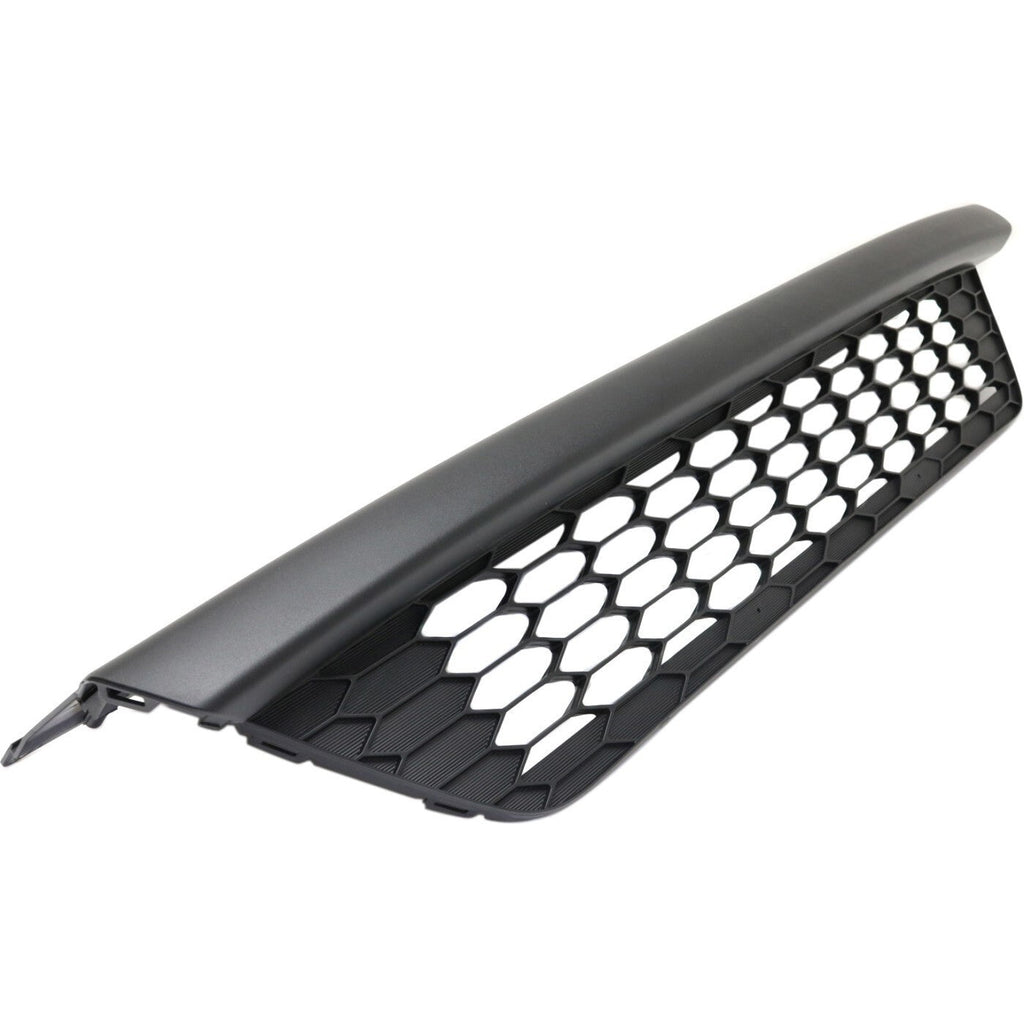 Bumper Grille For 2015-2017 Honda Fit Textured Gray Plastic Front HO1036121