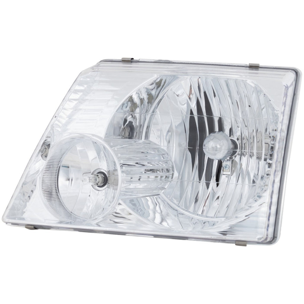 Headlight Kit For 2002-2005 Ford Explorer With Corner Light Left and Right Side