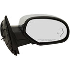 Mirror For 2007-2014 Chevrolet Tahoe Suburban Power-Fold BSD Memory Chrome RH