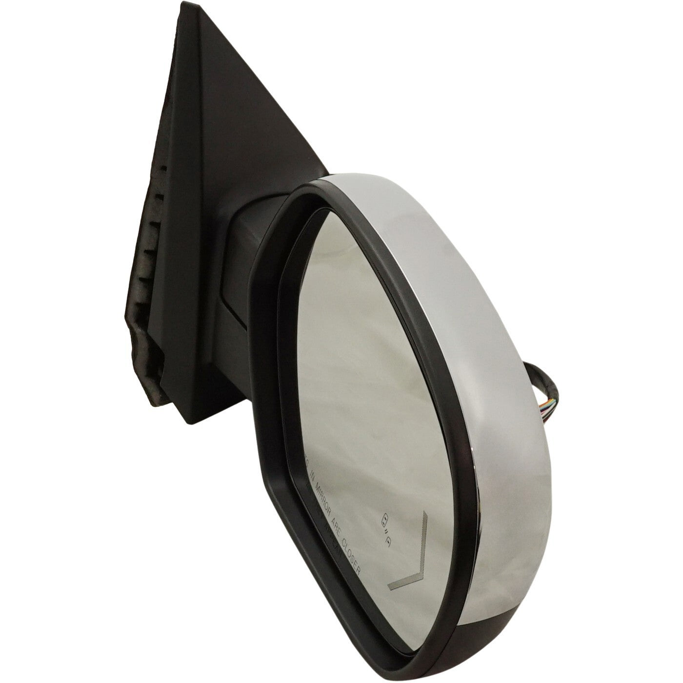 Mirror For 2007-2014 Chevrolet Tahoe Suburban Power-Fold BSD Memory Chrome RH