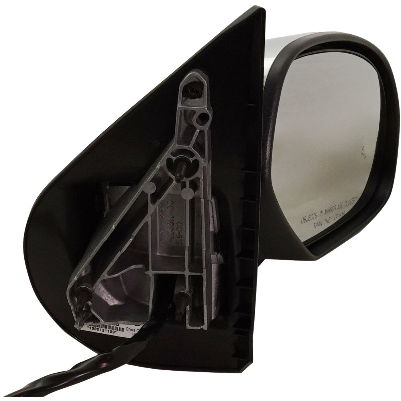 Mirror For 2007-2014 Chevrolet Tahoe Suburban Power-Fold BSD Memory Chrome RH