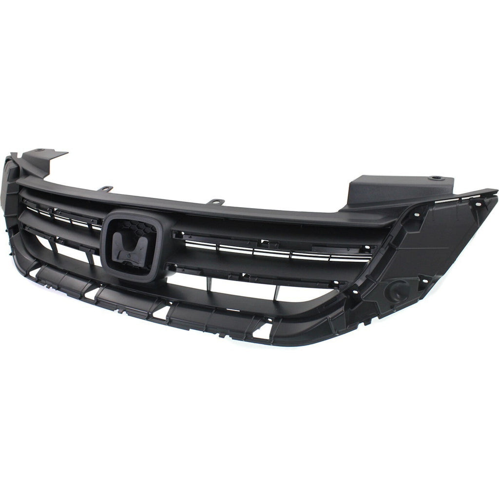 Bumper Cover Grille Assembly Kit For 2013-15 Honda Accord Sedan EX/EX-L/LX/Sport