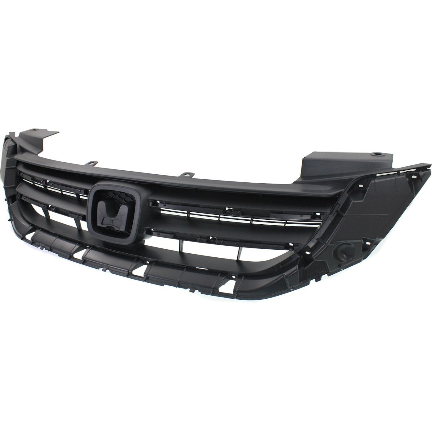 Bumper Cover Grille Assembly Kit For 2013-15 Honda Accord Sedan EX/EX-L/LX/Sport