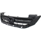 Bumper Cover Grille Assembly Kit For 2013-15 Honda Accord Sedan EX/EX-L/LX/Sport