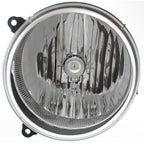 Driver and Passenger Side Headlights For Jeep Liberty 2005-2007 Halogen w/ Bulbs