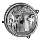 Driver and Passenger Side Headlights For Jeep Liberty 2005-2007 Halogen w/ Bulbs