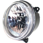 Driver and Passenger Side Headlights For Jeep Liberty 2005-2007 Halogen w/ Bulbs
