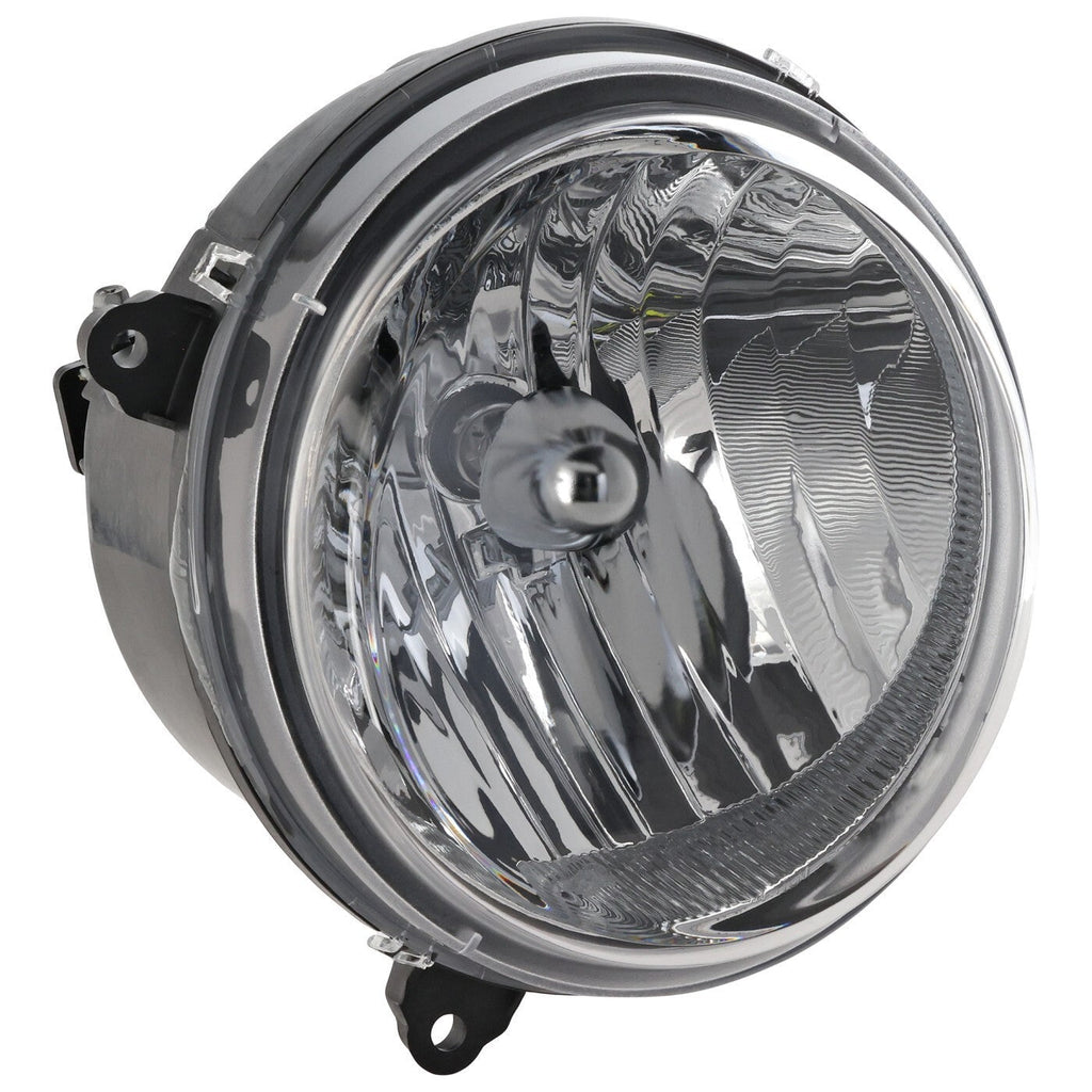 Driver and Passenger Side Headlights For Jeep Liberty 2005-2007 Halogen w/ Bulbs