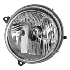 Driver and Passenger Side Headlights For Jeep Liberty 2005-2007 Halogen w/ Bulbs