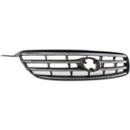 Grille For 2003-2004 Toyota Corolla Gray Plastic