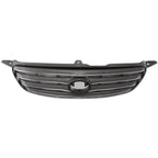 Grille For 2003-2004 Toyota Corolla Gray Plastic
