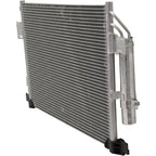 AC Condenser For 2008-17 Mitsubishi Lancer 2007-13 Outlander Aluminum With Drier