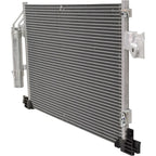 AC Condenser For 2008-17 Mitsubishi Lancer 2007-13 Outlander Aluminum With Drier