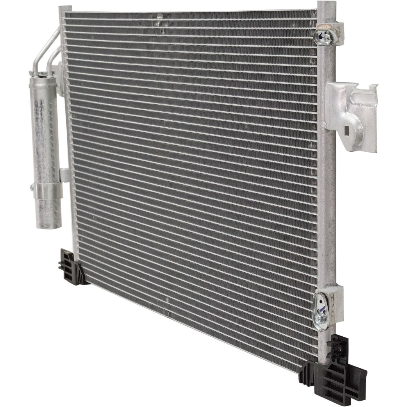 AC Condenser For 2008-17 Mitsubishi Lancer 2007-13 Outlander Aluminum With Drier
