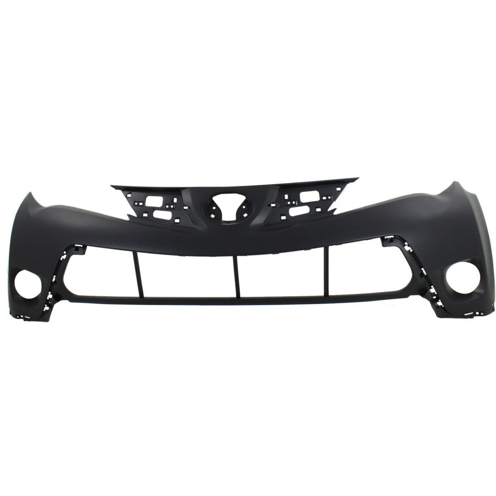 Bumper Covers Facias Set of 2 Front Upper for Toyota RAV4 2013-2015 Pair