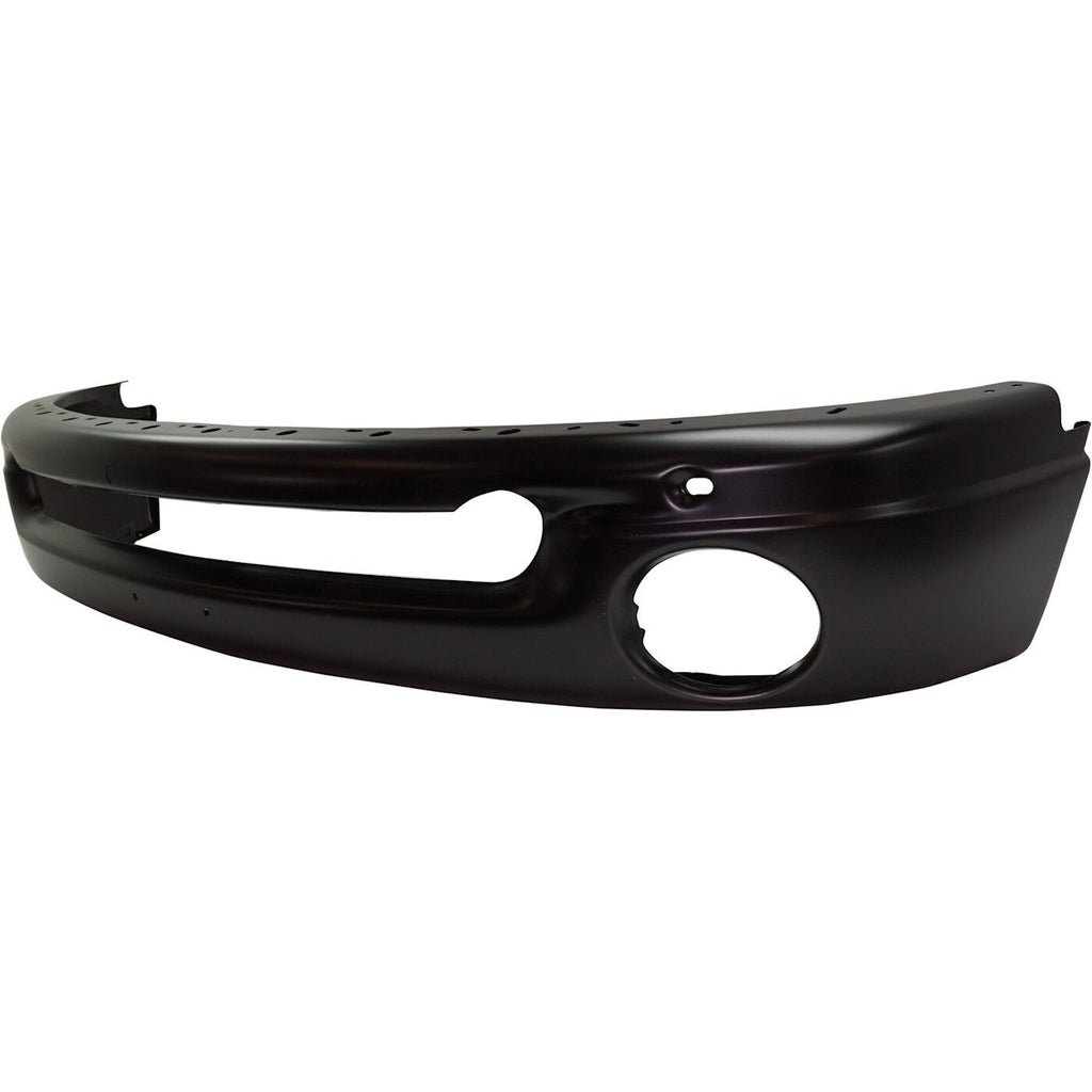 Bumper For 2002-2005 Dodge Ram 1500 Front Painted Black Steel 1AR811SPAA