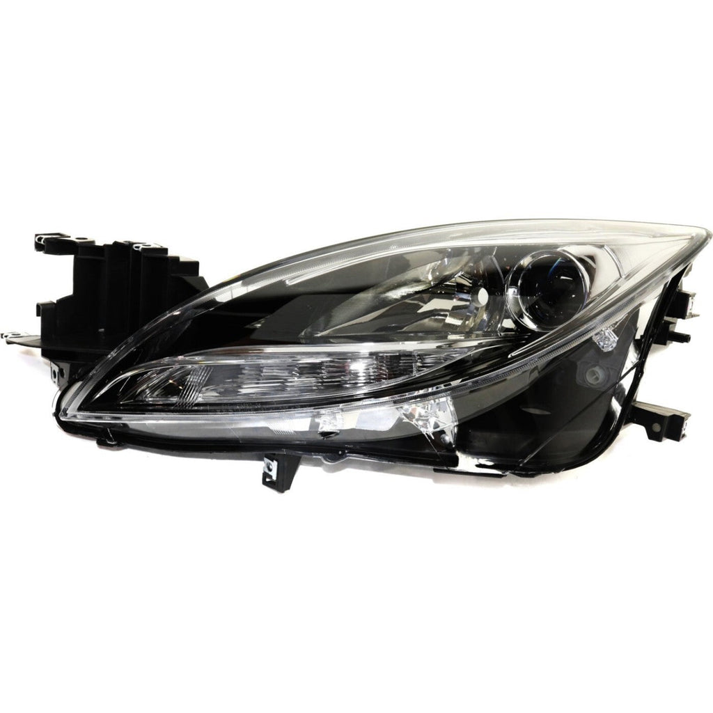 Headlight Assembly Set For 2011-13 Mazda 6 Left and Right Composite CAPA Halogen