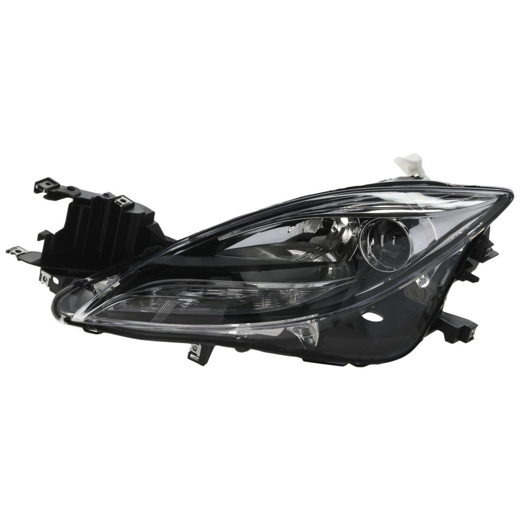 Headlight Assembly Set For 2011-13 Mazda 6 Left and Right Composite CAPA Halogen