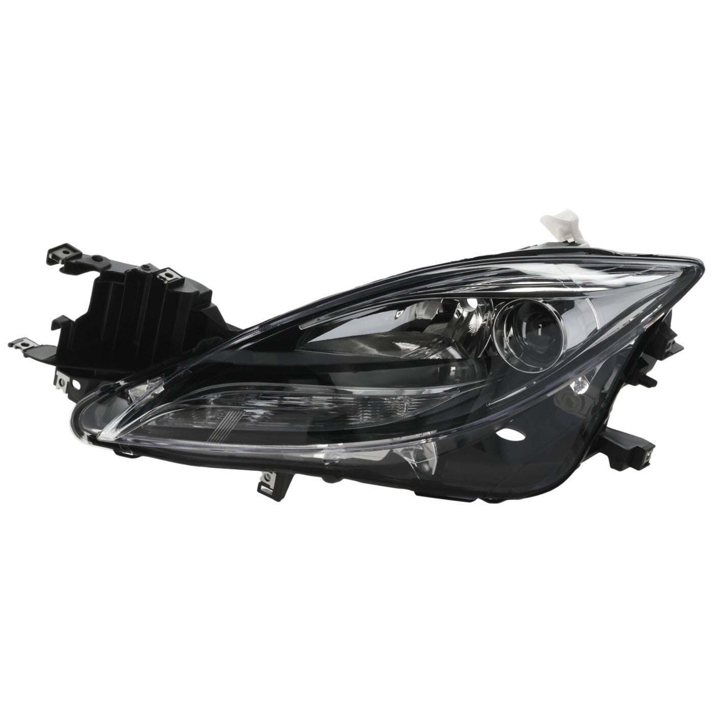 Headlight Assembly Set For 2011-13 Mazda 6 Left and Right Composite CAPA Halogen