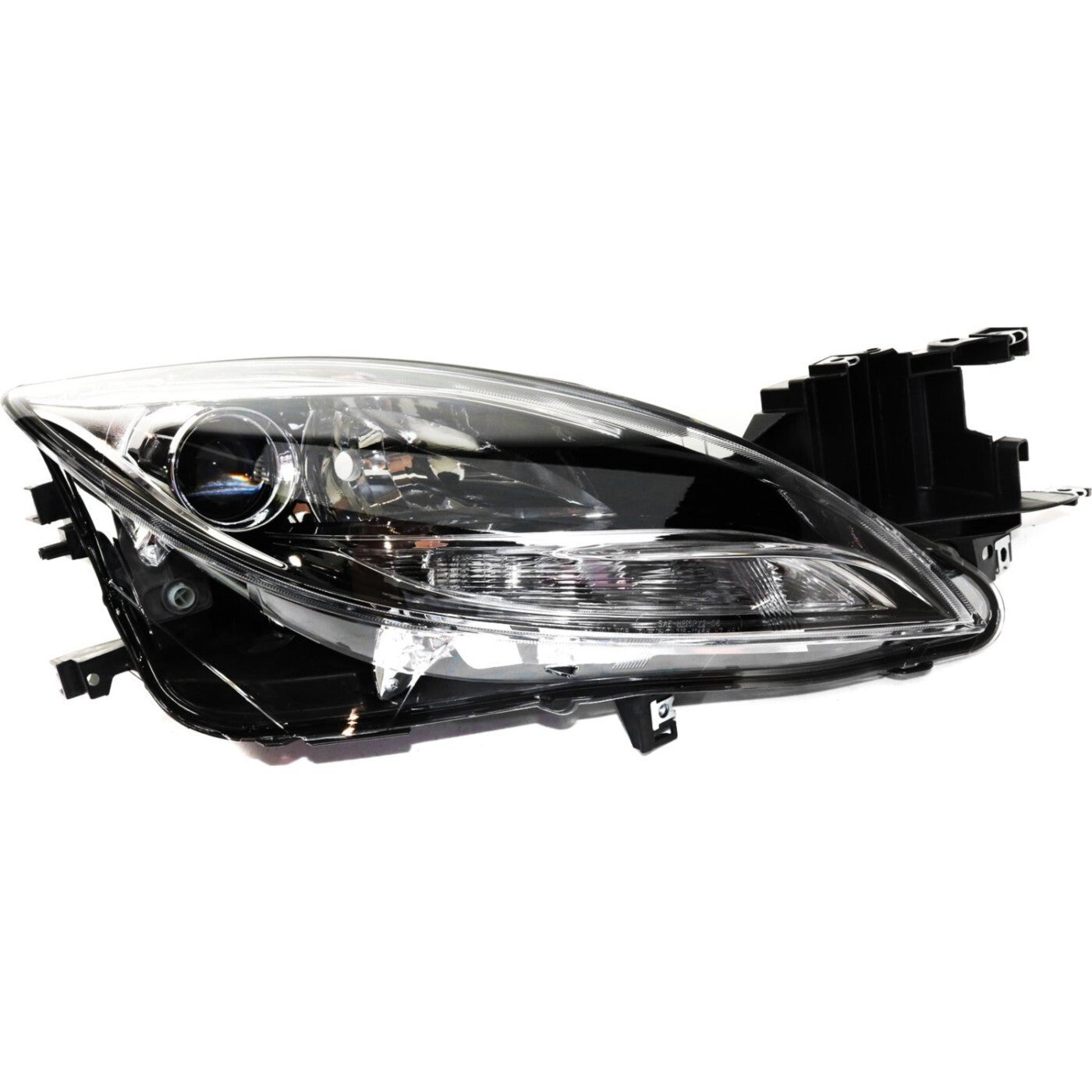 Headlight Assembly Set For 2011-13 Mazda 6 Left and Right Composite CAPA Halogen