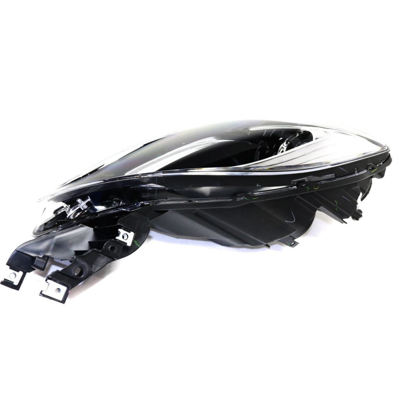 Headlight Assembly Set For 2011-13 Mazda 6 Left and Right Composite CAPA Halogen