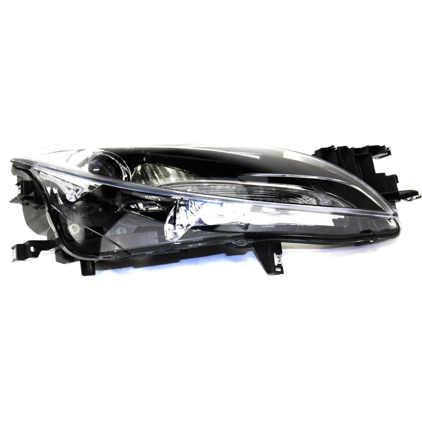Headlight Assembly Set For 2011-13 Mazda 6 Left and Right Composite CAPA Halogen
