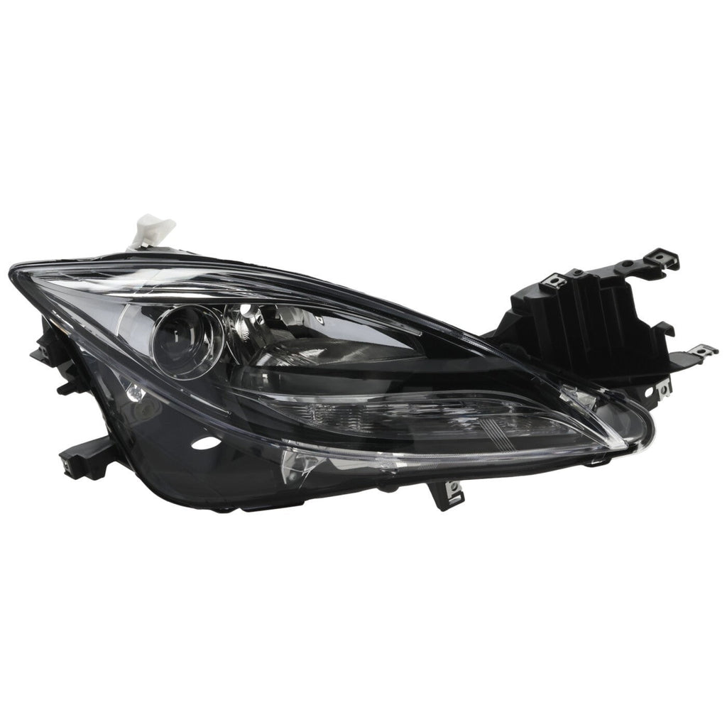 Headlight Assembly Set For 2011-13 Mazda 6 Left and Right Composite CAPA Halogen
