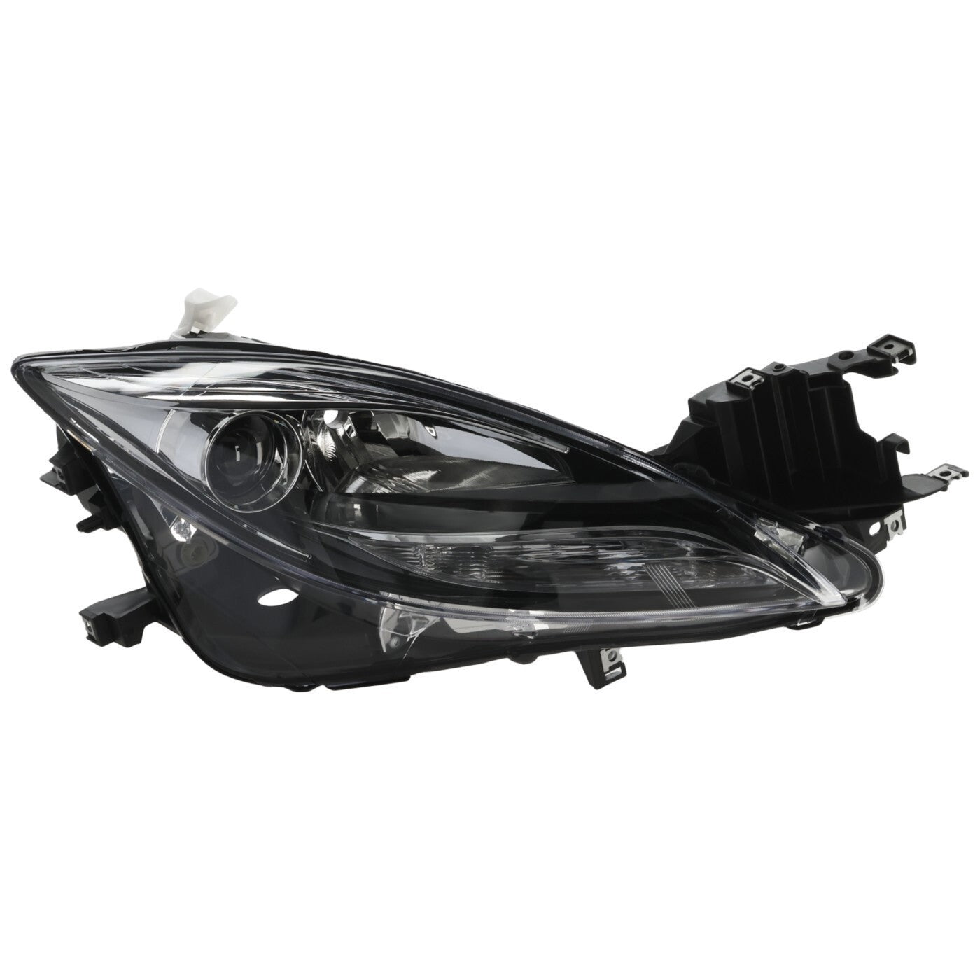 Headlight Assembly Set For 2011-13 Mazda 6 Left and Right Composite CAPA Halogen