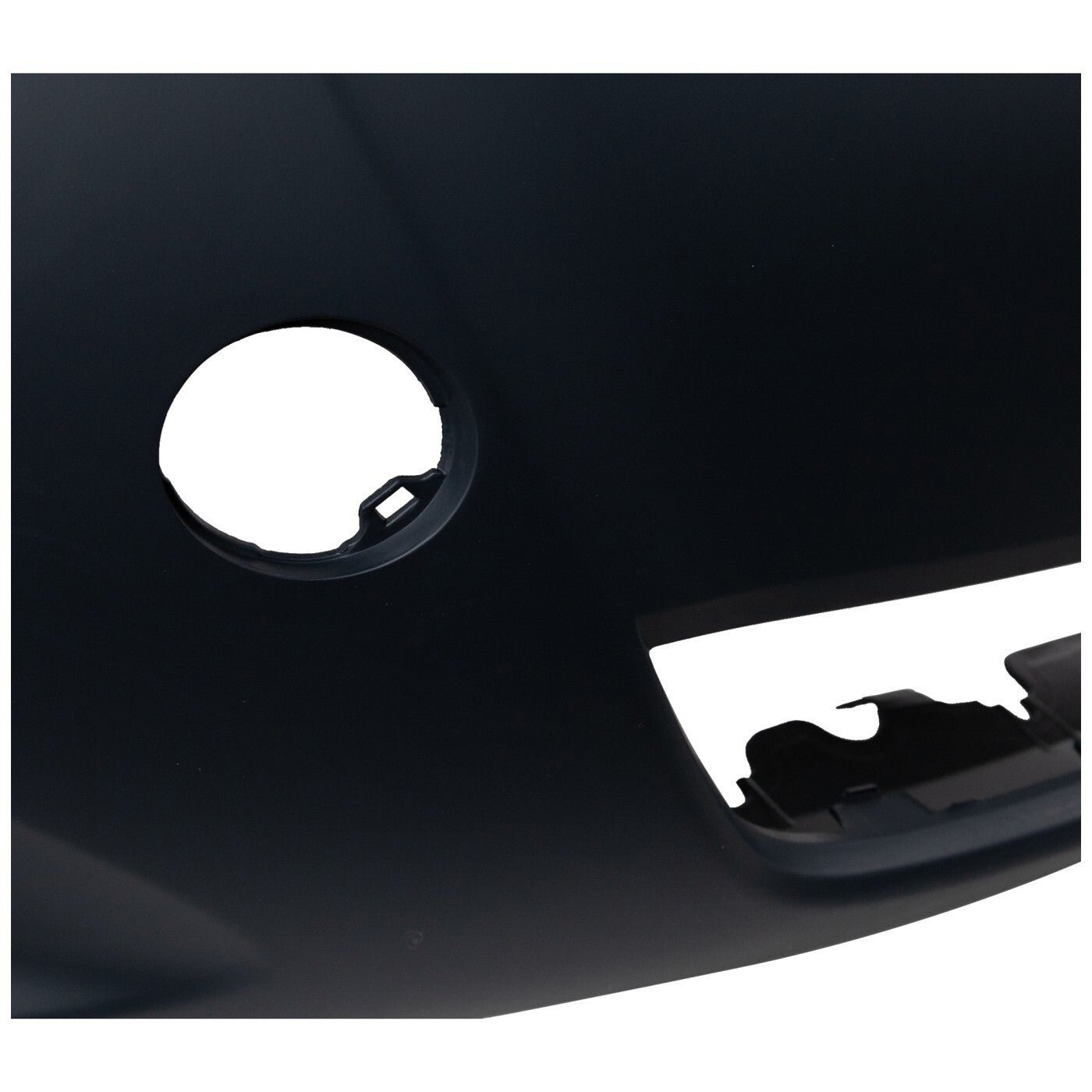 Front Bumper Cover For 2007-2012 Toyota Yaris Sedan with Fog Lamp Holes Primed