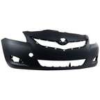 Front Bumper Cover For 2007-2012 Toyota Yaris Sedan with Fog Lamp Holes Primed