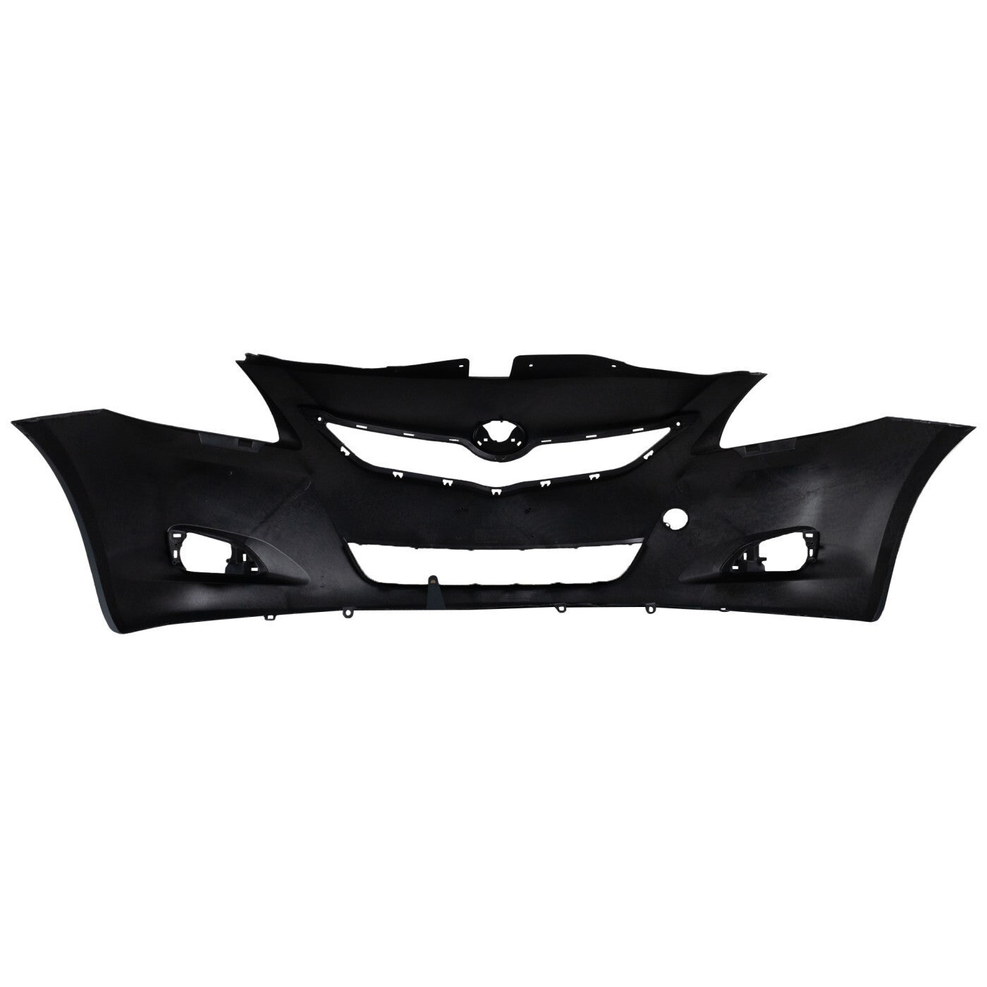 Front Bumper Cover For 2007-2012 Toyota Yaris Sedan with Fog Lamp Holes Primed