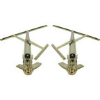 Manual Window Regulator Set For 1996-2000 Honda Civic Front 2-Door Coupe