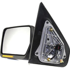 Mirror For 2004-2006 Ford F-150 Driver Side Textured Black Manual Folding Heated