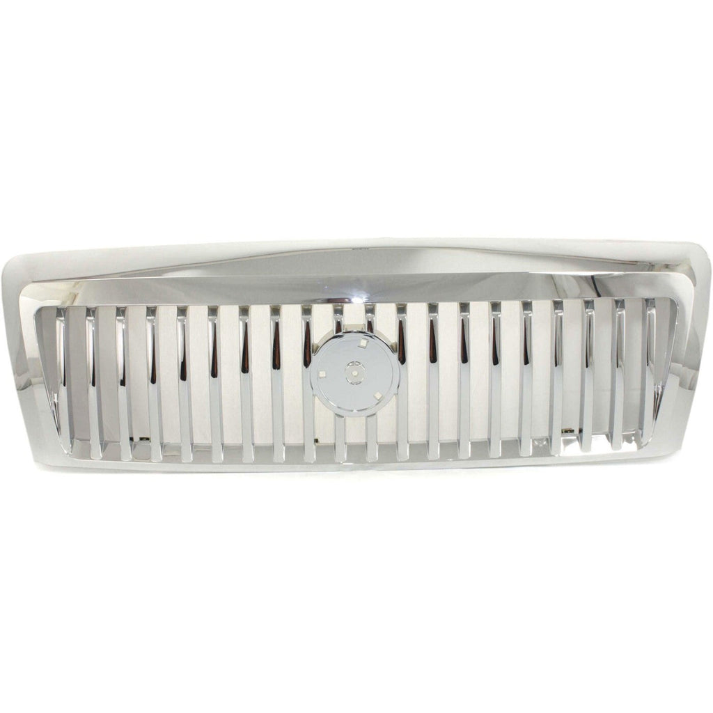 Grille For 2006-2011 Mercury Grand Marquis Chrome Plastic