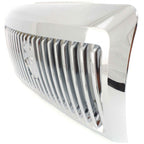 Grille For 2006-2011 Mercury Grand Marquis Chrome Plastic