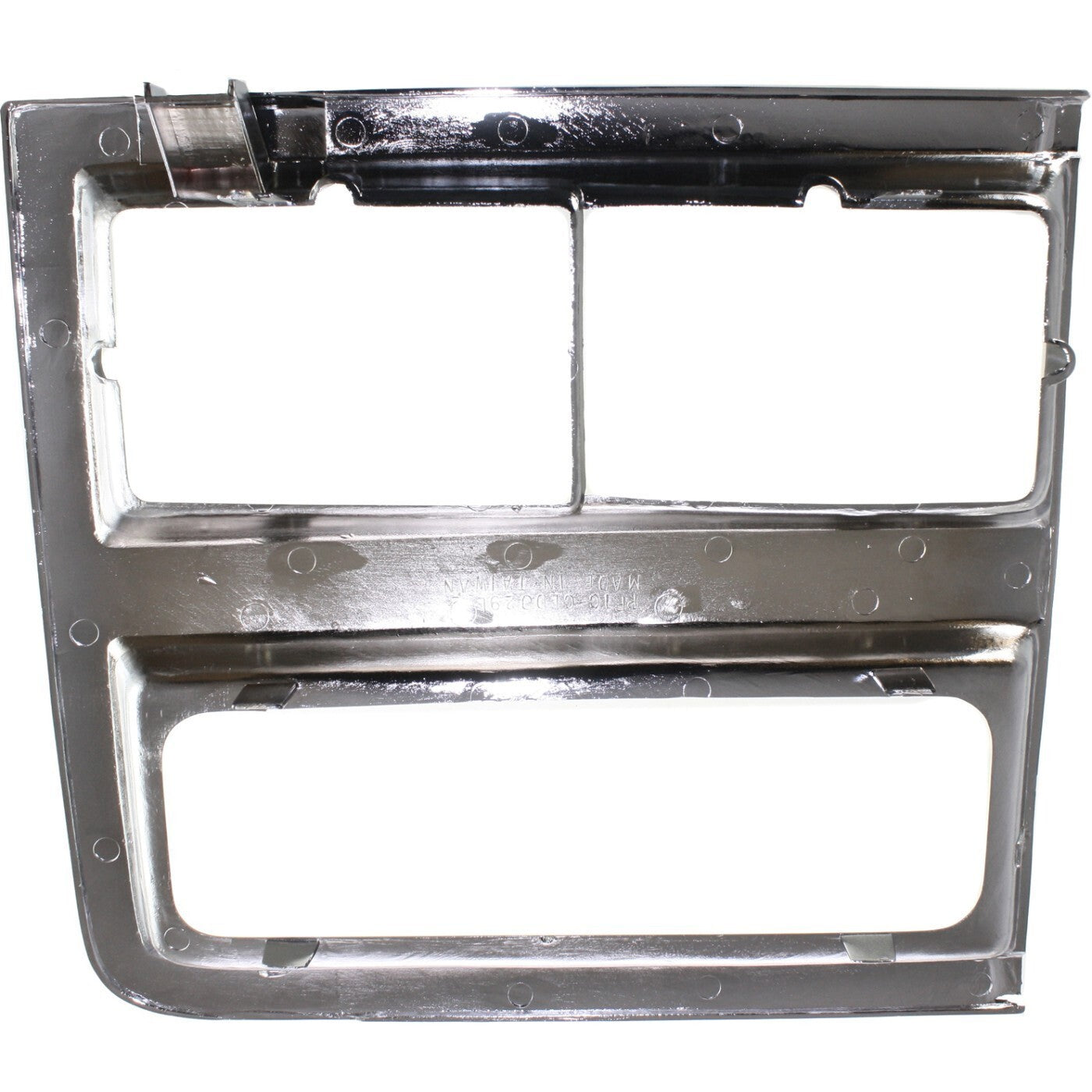 Grille and Headlight Door Kit For 89-91 Chevy Blazer R1500 Suburban Chrome Shell